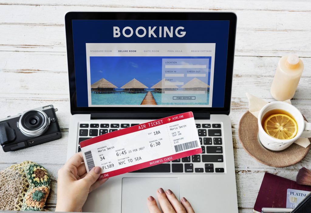 hotels and flight booking